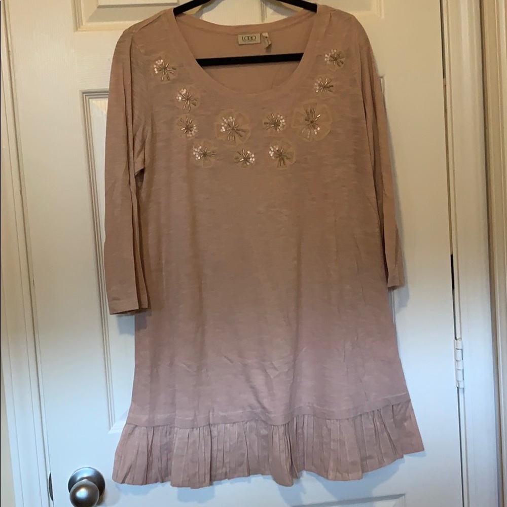 Logo long sleeve top